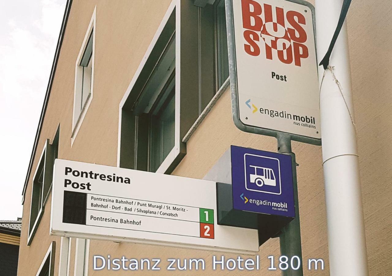 Hotel Garni Chesa Mulin Pontresina Dış mekan fotoğraf